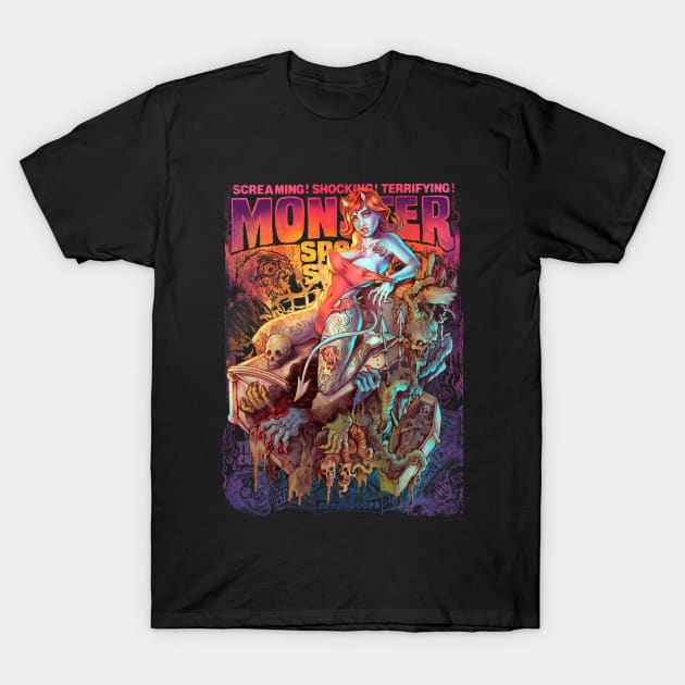 Monster spook show T-Shirt by CorlenScope